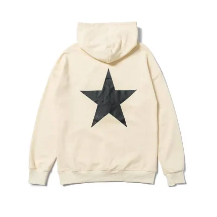 New Oversized Essentials Star Hoodie in front side