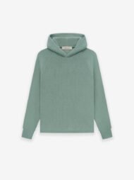 Kids Essentials Knit Hoodie Brunswick Green in front side