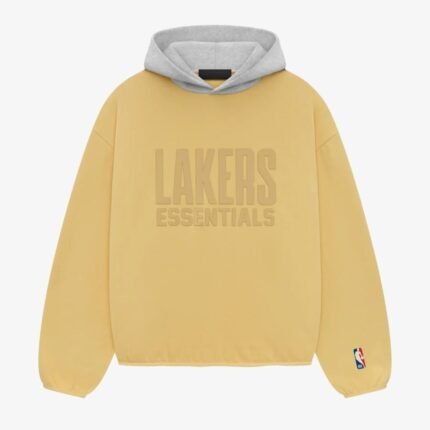 Essentials Lakers Hoodie - Light Tuscan in front side