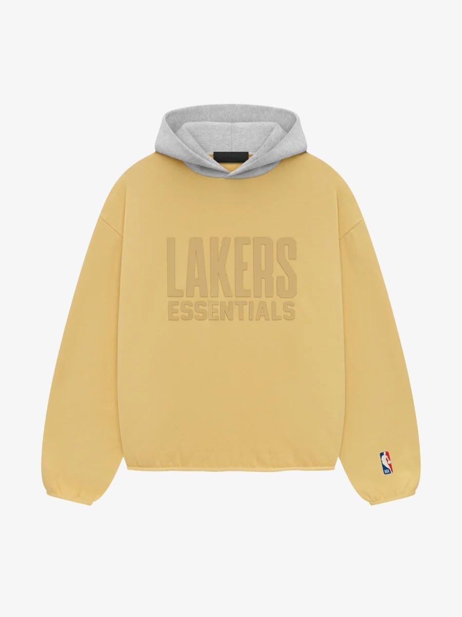 Essentials Lakers Hoodie - Light Tuscan Essentials Lakers Hoodie - Light Tuscan in front side
