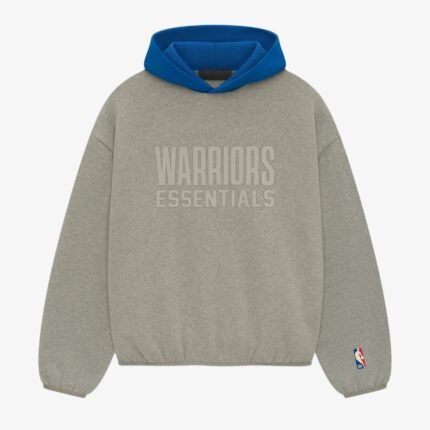 Essentials Warriors Hoodie - Grey in front side