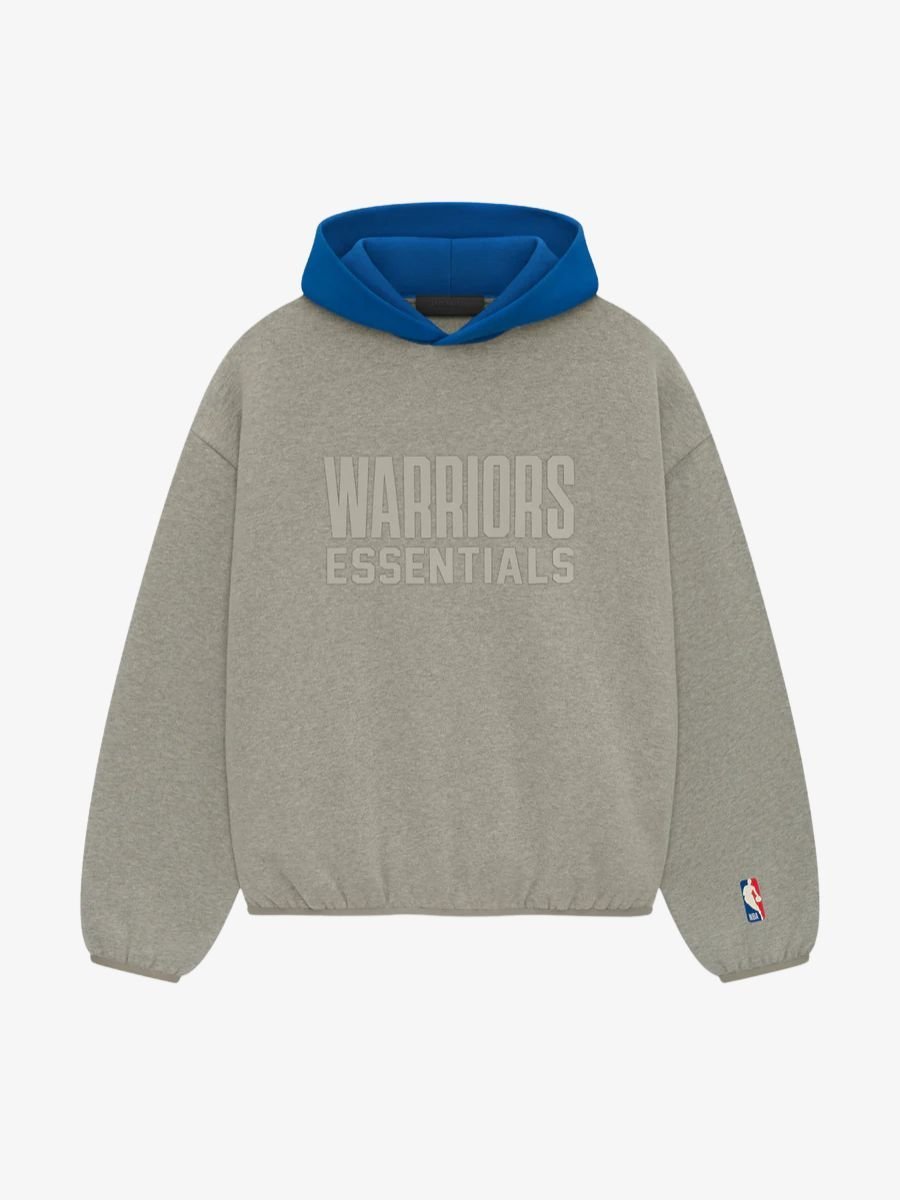 Essentials Warriors Hoodie - Grey Essentials Warriors Hoodie - Grey in front side