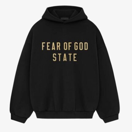 FOG Fleece Pullover Logo Hoodie - Black