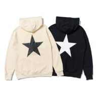 Fear Of God Essentials Star Hoodie in front side