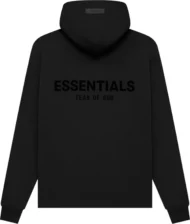 Fear of God Essentials Relaxed Hoodie Stretch Limo in front side