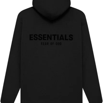 Fear of God Essentials Relaxed Hoodie Stretch Limo in front side